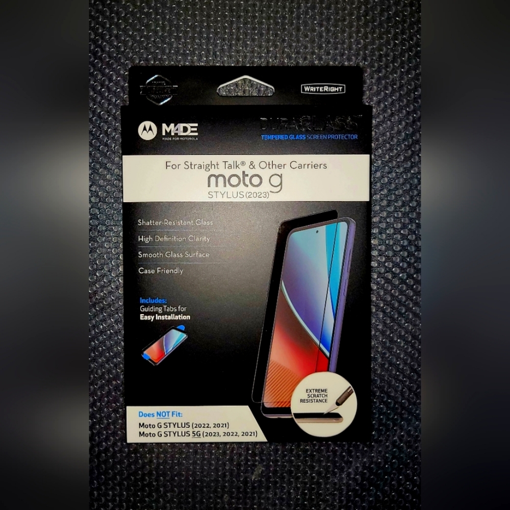 DuraGlass Tempered Glass Screen Protector for moto g STYLUS (2023)